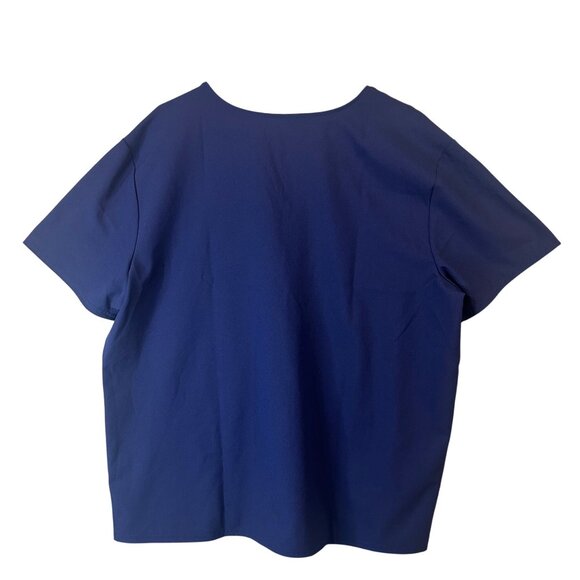 Scrubstar Unisex Size XL Core Essentials V-Neck Scrub Top Indigo NWT - Picture 5 of 12